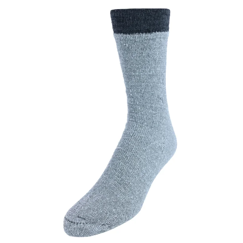 CTM® Men's Merino Wool Boot Crew Socks (3 Pack)