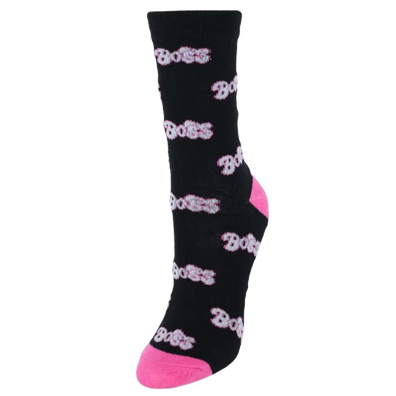 CTM® Women's Boss Novelty Soft Socks (1 Pair)