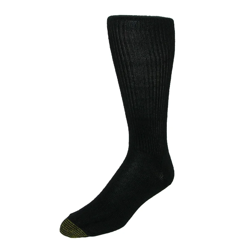 Gold Toe Men's Mid Calf Fluffies Socks (Pack of 3)