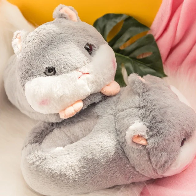 Hamster Slippers by Style's Bug