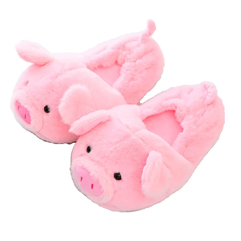 ""Piggy Couple"" Slippers by SB