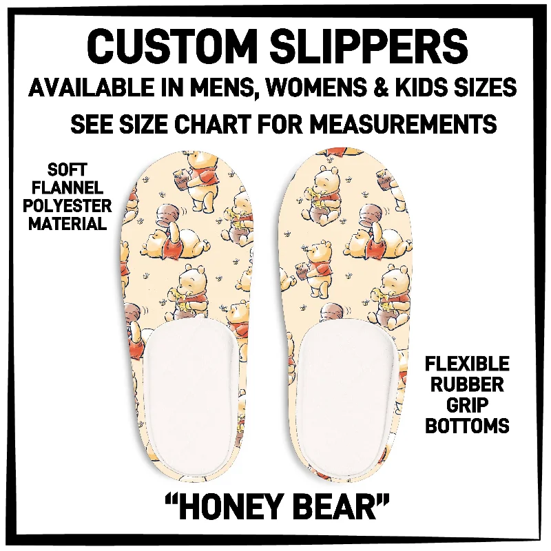 SL1P - Honey Bear Custom Slippers - Preorder ETA: Mid-Oct