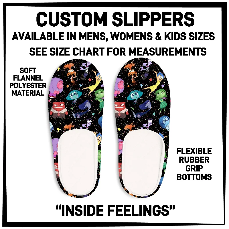 SL1P - Inside Feelings Custom Slippers - Preorder ETA: Mid-Oct