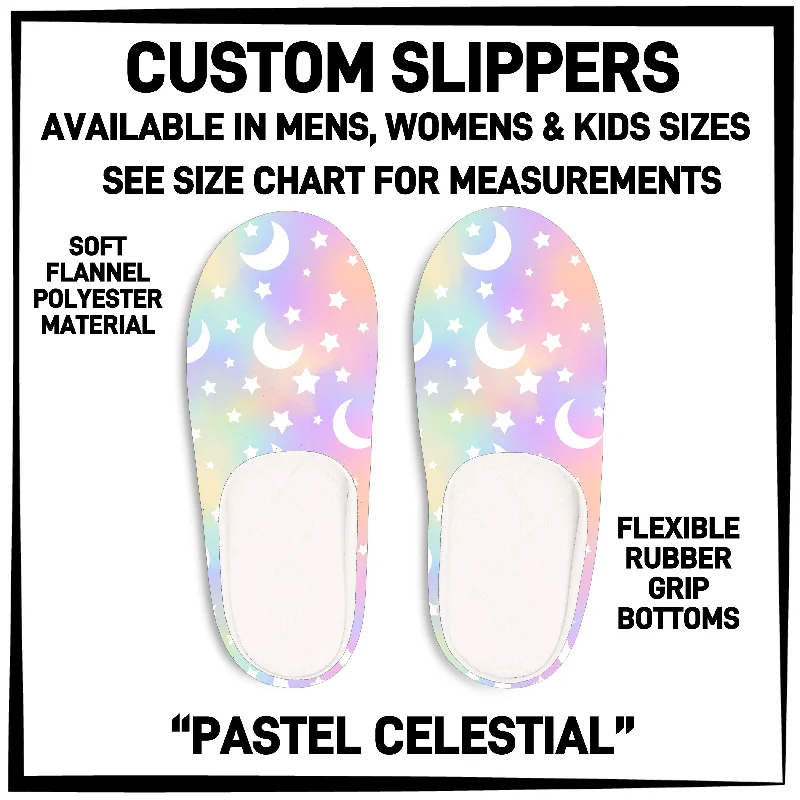 SL1P - Pastel Celestial Custom Slippers - Preorder ETA: Mid-Oct