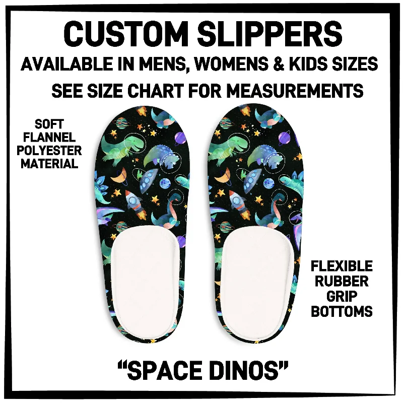 SL1P - Space Dinos Custom Slippers - Preorder ETA: Mid-Oct