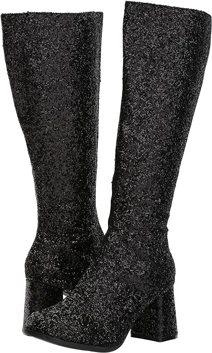 Gogo-G Glitter Gogo Knee Boots