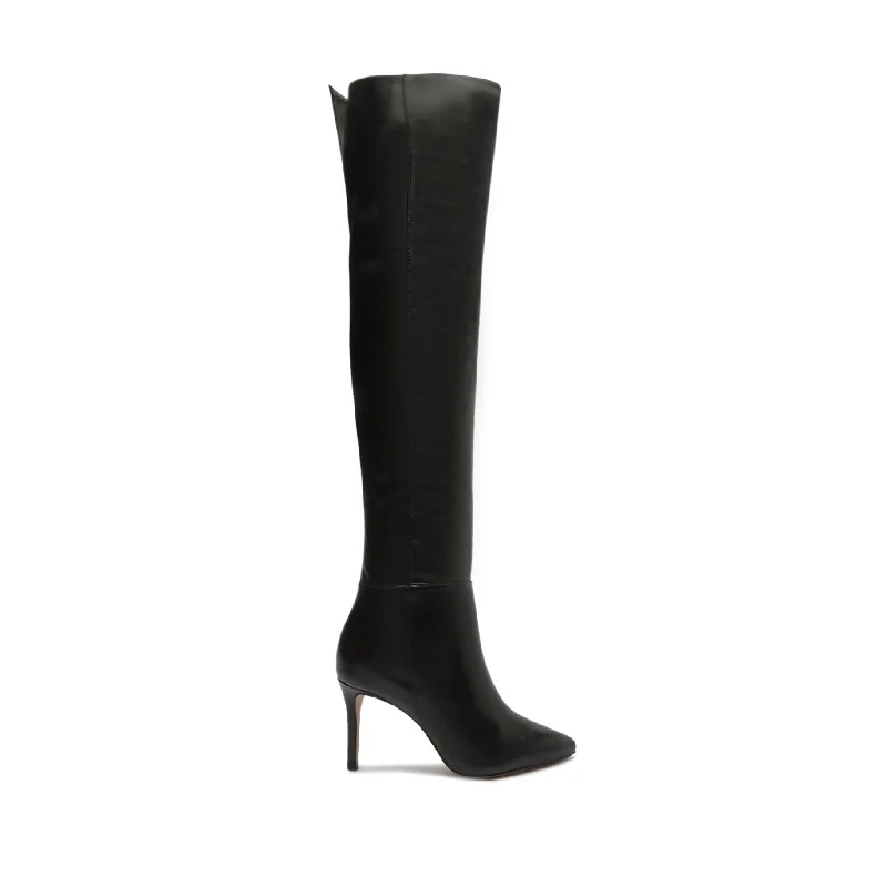 Mikki Over the Knee Leather Boot