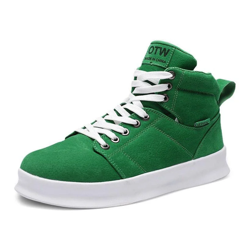 High-top Canvas Breathable - Fashionable Men's Casual Shoes MCSR01