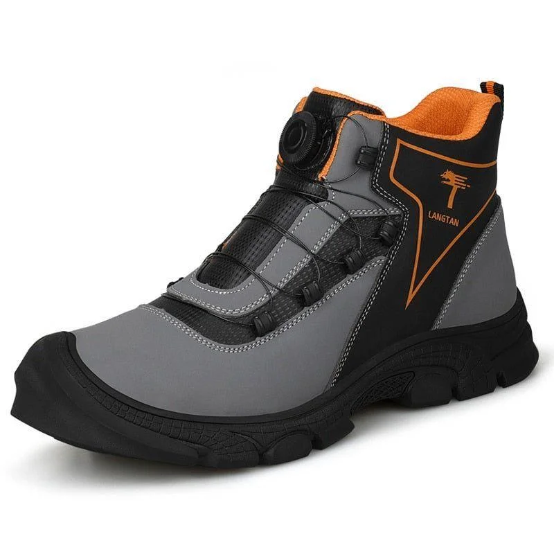 Standard High Top Safety Casual Shoes For Men SHMCS15 Anti-smashing Boots