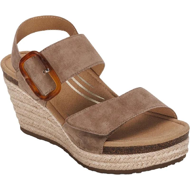 Women's Aetrex Ashley Taupe Leather