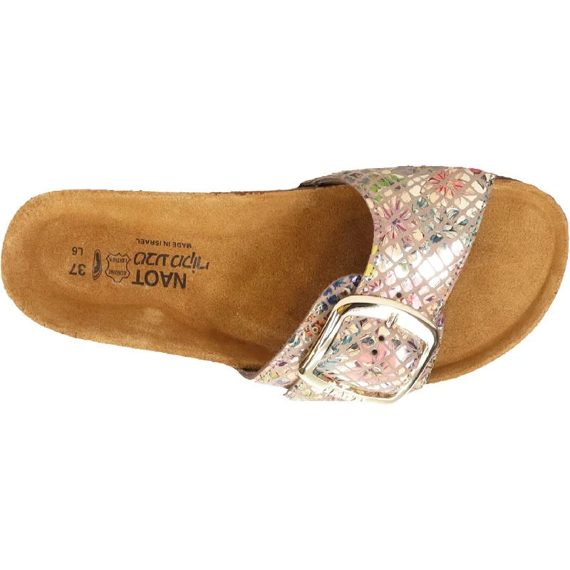 Women's Naot Maryland Golden Floral Leather