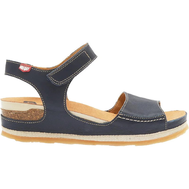 Women's On Foot Cynara 203 Tucson Marino Navy Leather