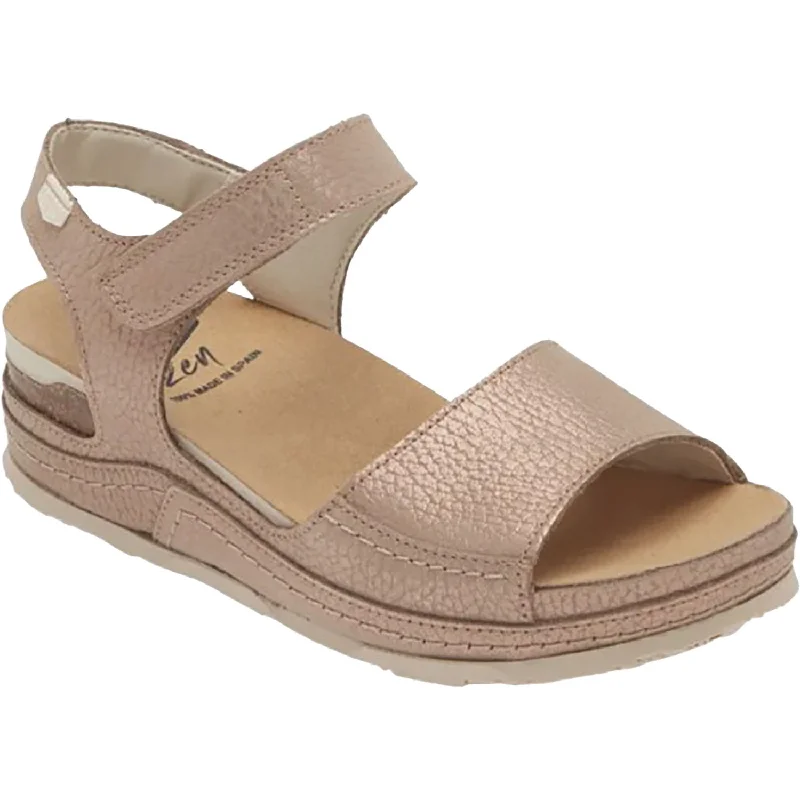 Women's On Foot 250 Madison Taupe Metallic Leather