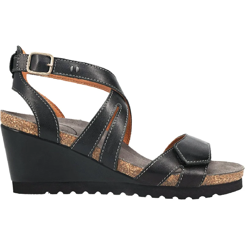 Women's Taos Xcellent Black Leather