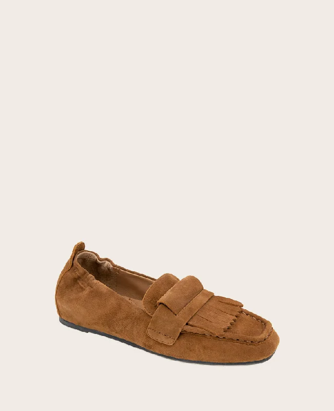 GENTLE SOULS - Scotty Tassel Suede Loafer