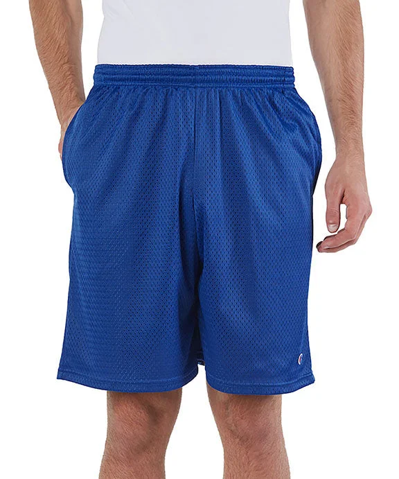 81622 - Champion Adult Mesh Shorts with Pockets | Athletic Royal