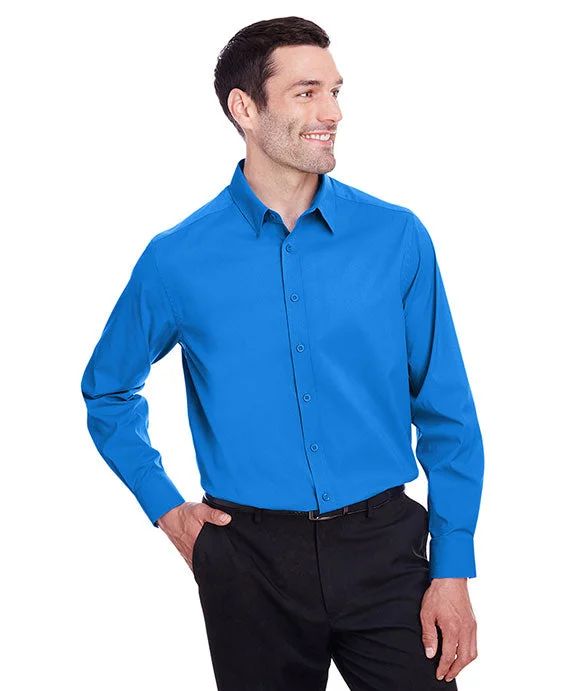 DG542 - Devon & Jones Mens CrownLux Performance™ Stretch Shirt | French Blue