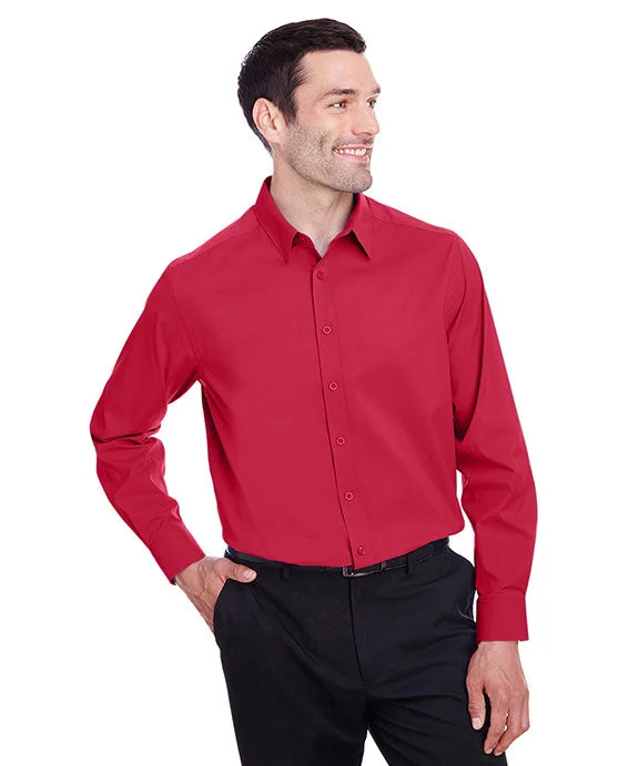 DG542 - Devon & Jones Mens CrownLux Performance™ Stretch Shirt | Red