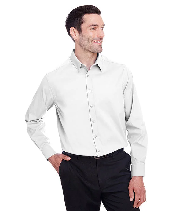 DG542 - Devon & Jones Mens CrownLux Performance™ Stretch Shirt | White