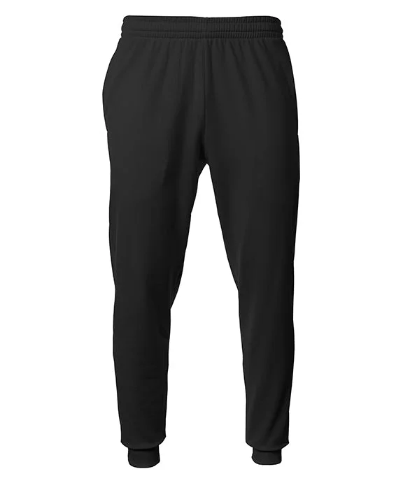 N6213 - A4 Mens Sprint Tech Fleece Jogger Pants | Black