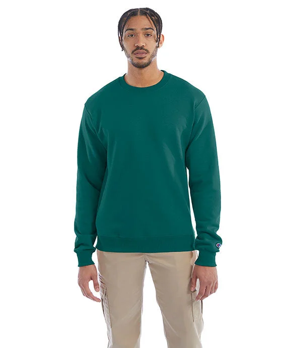 S600 - Champion Adult Powerblend® Crewneck Sweatshirt | Emerald Green