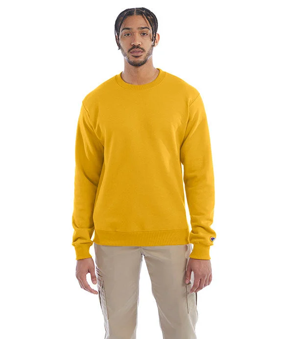 S600 - Champion Adult Powerblend® Crewneck Sweatshirt | Gold