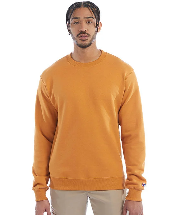 S600 - Champion Adult Powerblend® Crewneck Sweatshirt | Gold Glint