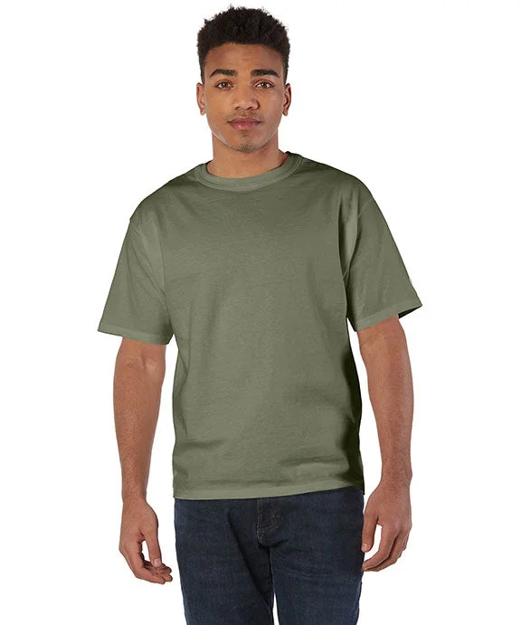 T2102 - Champion Adult 7 oz. Heritage Jersey T-Shirt | Fresh Olive