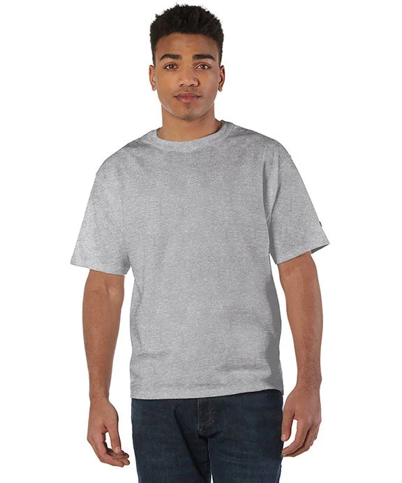 T2102 - Champion Adult 7 oz. Heritage Jersey T-Shirt | Oxford Grey