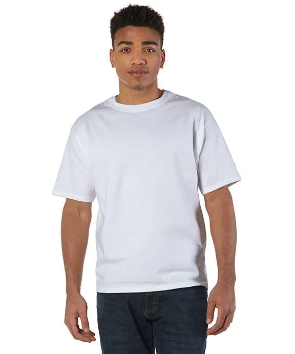 T2102 - Champion Adult 7 oz. Heritage Jersey T-Shirt | White