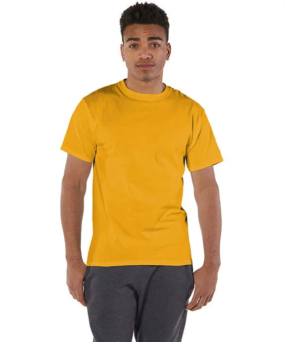 T525C - Champion Adult 6 oz. Short-Sleeve T-Shirt | Gold