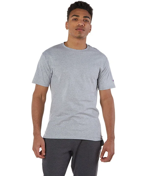 T525C - Champion Adult 6 oz. Short-Sleeve T-Shirt | Light Steel