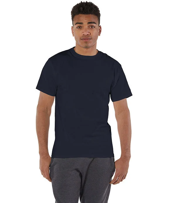 T525C - Champion Adult 6 oz. Short-Sleeve T-Shirt | Navy