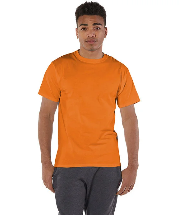 T525C - Champion Adult 6 oz. Short-Sleeve T-Shirt | Orange