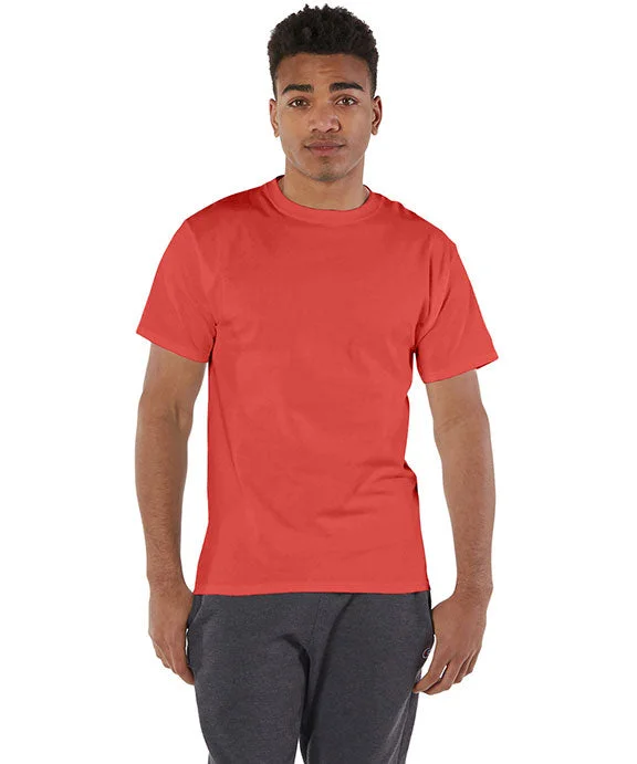 T525C - Champion Adult 6 oz. Short-Sleeve T-Shirt | Red River Clay