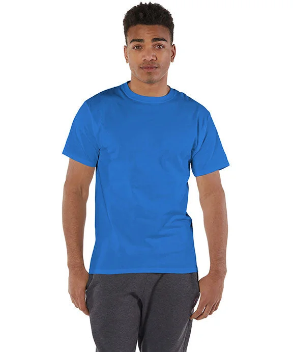 T525C - Champion Adult 6 oz. Short-Sleeve T-Shirt | Royal Blue